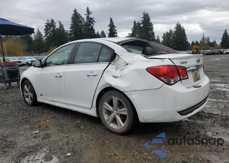 2013 Chevrolet Cruze Lt из США, поврежденный, VIN 1G1PE5SB3D7264296